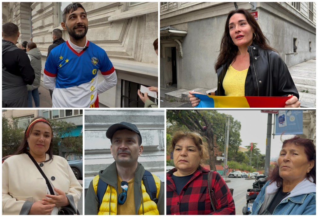 Alegători la secția de votare din Istanbul. Foto: Oxana Bodnar / HotNews