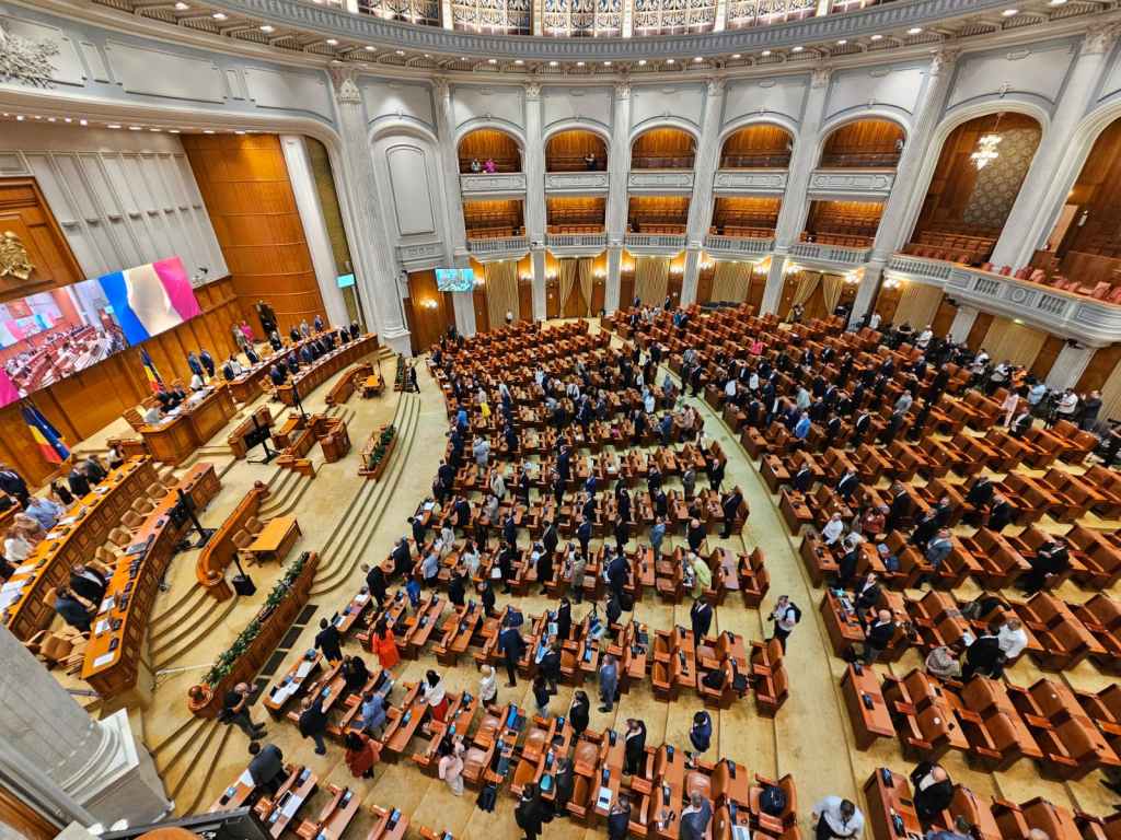 Plenul Parlamentului. Foto: Laurențiu Ungureanu / HotNews