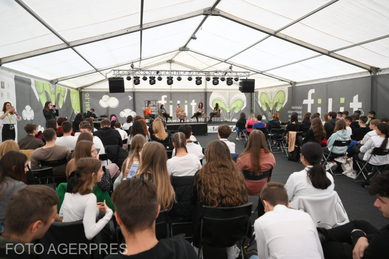 Festivalul Internațional de Literatură și Traducere Iași. Foto: Adrian Cuba / Agerpres