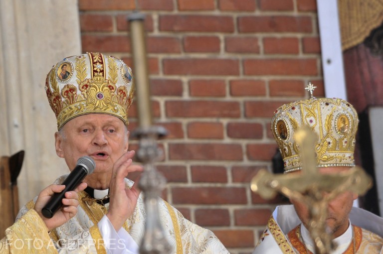 Cardinalul Lucian Mureșan. Foto: Grigore Popescu / Agerpres