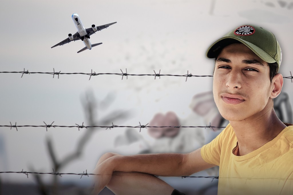 Mohamed Benzid Zidi. Colaj: Ion Mateș / Hotnews. Foto: arhiva personală și Shutterstock