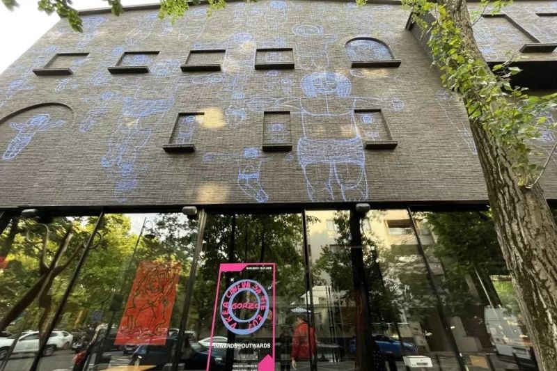 Gorzo, la MARe – O aventură a desenului în materiale și cu ustensile neconvenționale / galerie foto