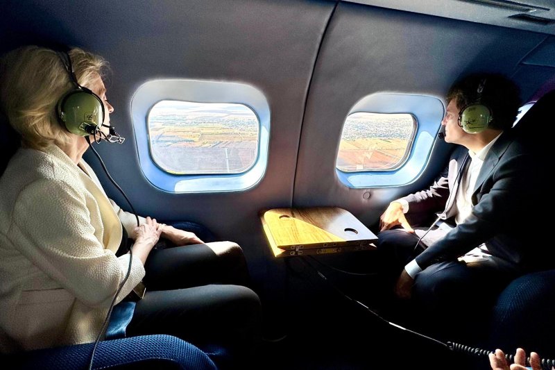 FOTO Mesajul lui Nicușor Dan, după vizita făcută alături de președinta Comisiei Europene la Baza Kogălniceanu și în Portul Militar Constanța