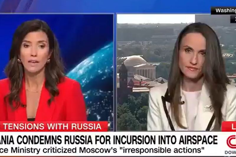 VIDEO Șefa diplomației române, Oana Țoiu, intervenție la CNN despre MIG-urile rusești care au intrat în spațiul aerian al Estoniei: „Obține exact opusul”