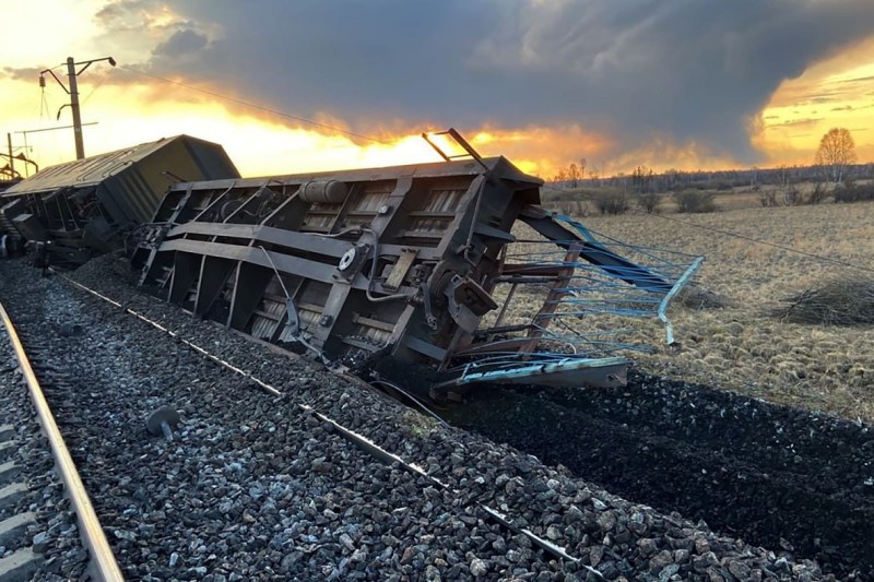 Ucraina revendică responsabilitatea pentru două acte de sabotaj asupra rețelei feroviare din Rusia