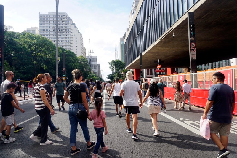 Stradă din Sao Paolo, Brazilia. Foto: Faga Almeida / Universal images group / Profimedia