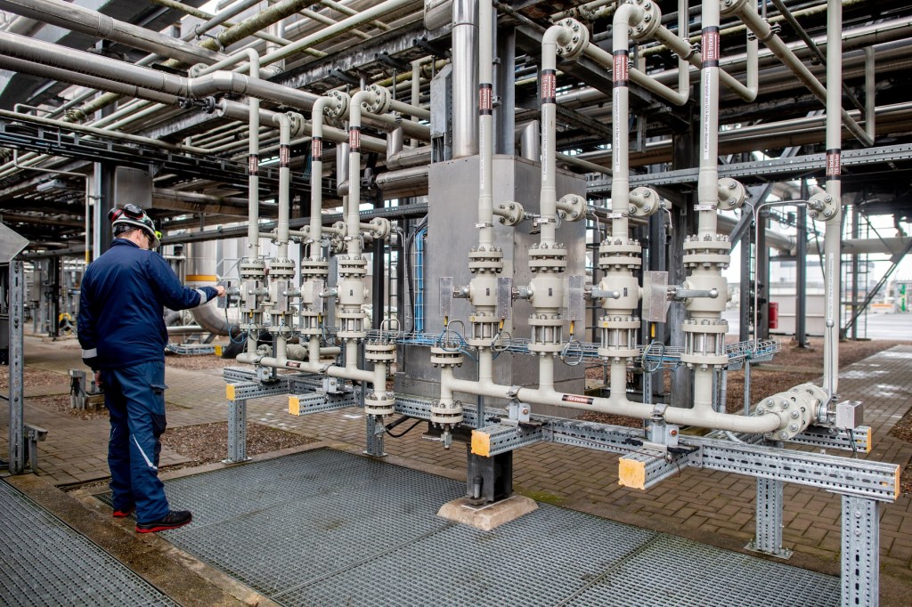 Stocare de gaz natural. Fotografie ilustrativă: Hauke-Christian Dittrich / DPA / Profimedia