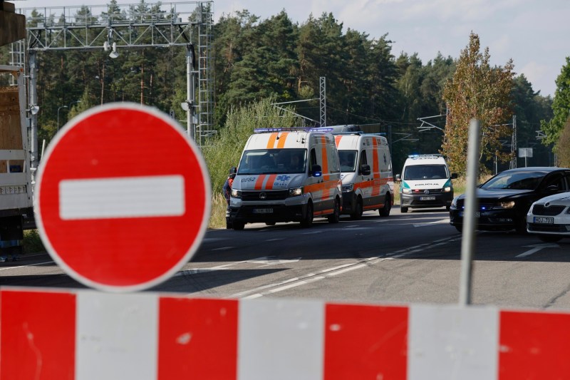 VIDEO Explozie la un tren care transporta GPL în capitala Lituaniei. Evacuări masive în jurul gării