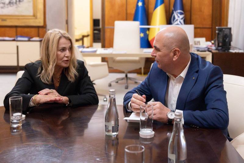 FOTO Nadia Comăneci, întâlnire cu premierul Ilie Bolojan la Palatul Victoria. Ce au discutat