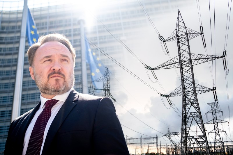 Dan Jørgensen, comisarul european pentru Energie. Colaj: Ion Mateș. Foto: Profimedia, Dreamstime