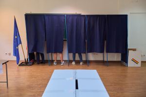 Cabine de vot. Foto: Inquam Photos / Codrin Unici