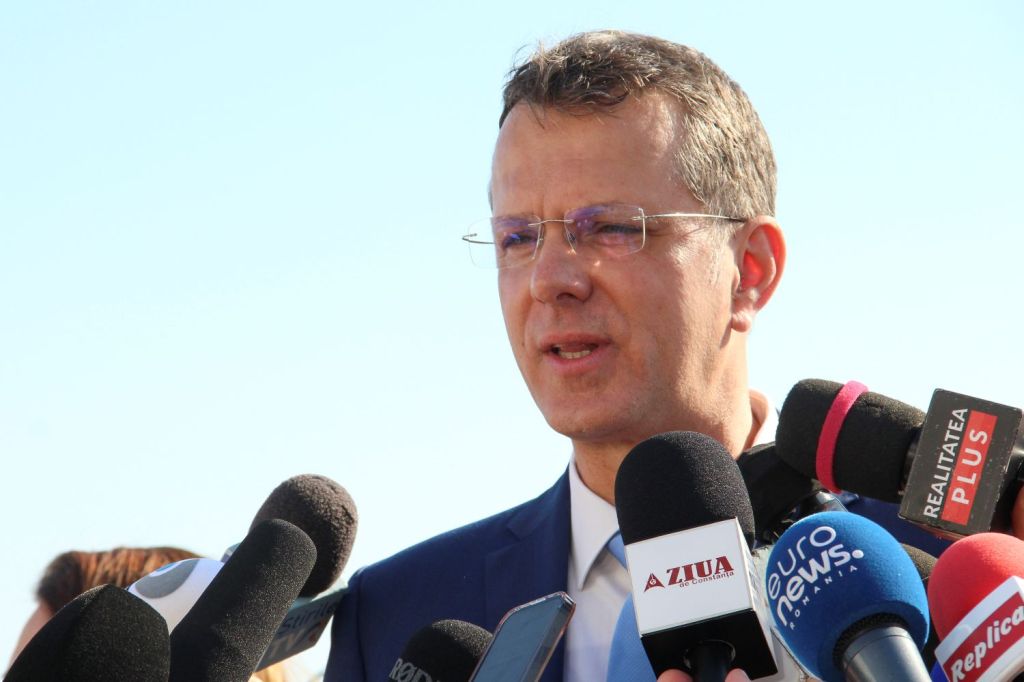 Ionuț Moșteanu, ministrul Apărării Naționale. Foto: Inquam Photos / Miruna Turbatu