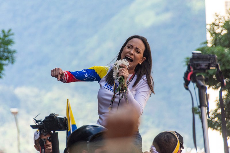 „Venezueleni, a sosit ora libertății”. Primul mesaj transmis de lidera opoziței, laureată cu Nobelul pentru Pace, Maria Corina Machado