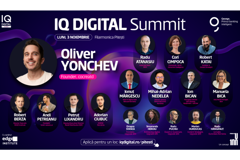 IQ Digital Summit aduce la Pitești o dezbatere despre inteligența artificială și viitorul industriei auto