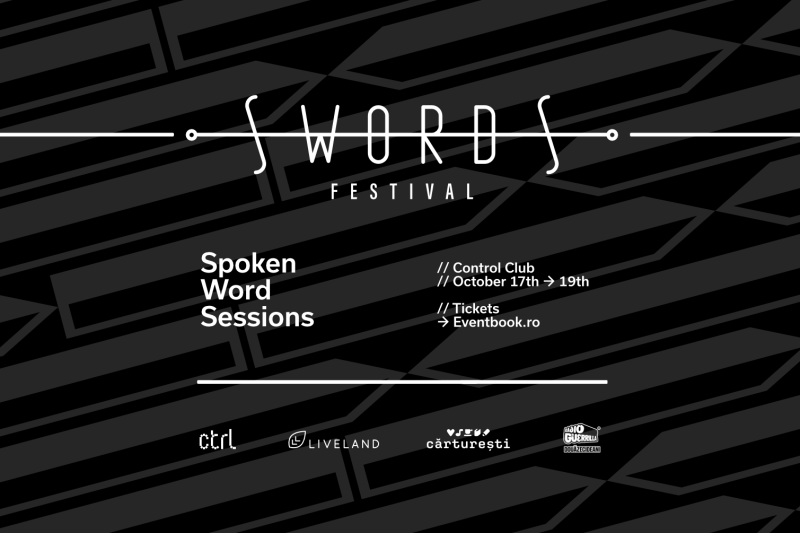 Trei seri de spoken word, muzică și performance. 17–19 octombrie în Control Club, București