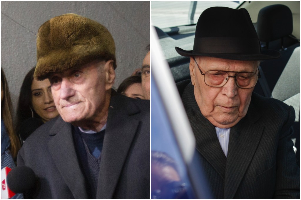 Torționarii Alexandru Vișinescu (stânga) și Ion Ficior. Inquam Photos / Octav Ganea și Liviu Florin Albei