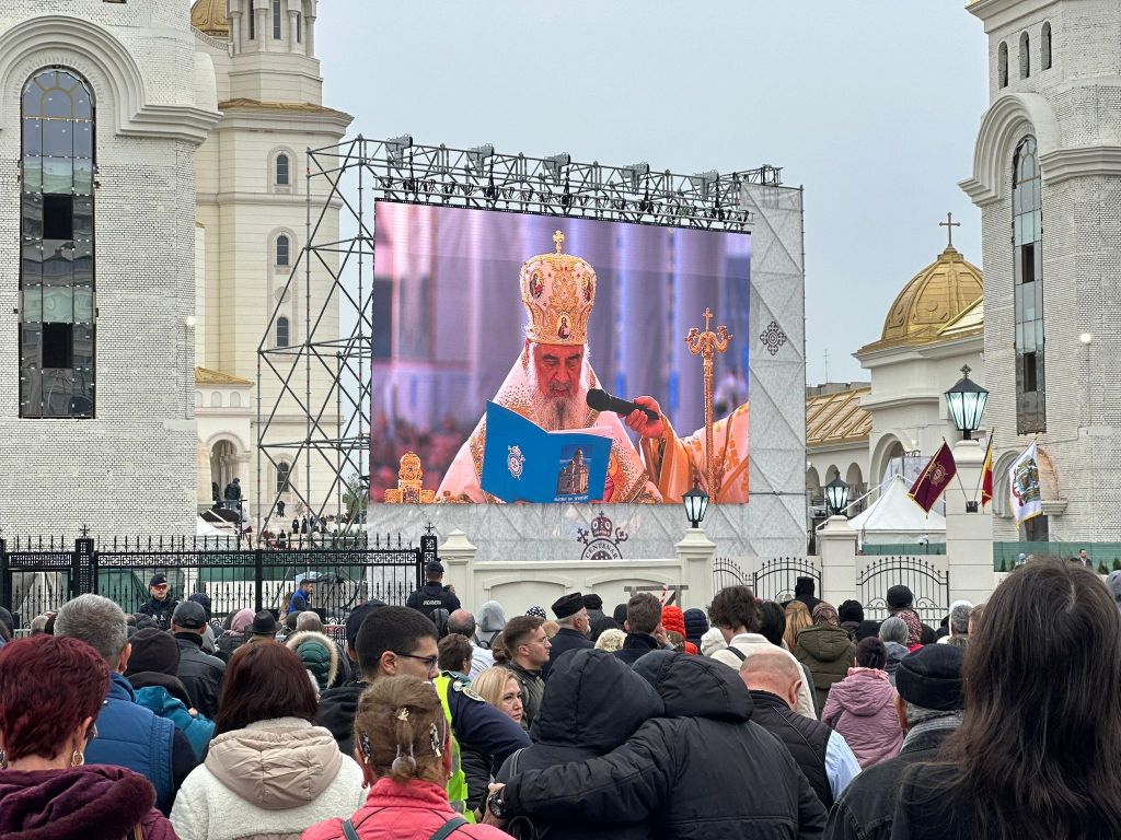 Slujba de sfințire a Catedralei Naționale, duminică, 26 octombrie 2025. FOTO: HotNews