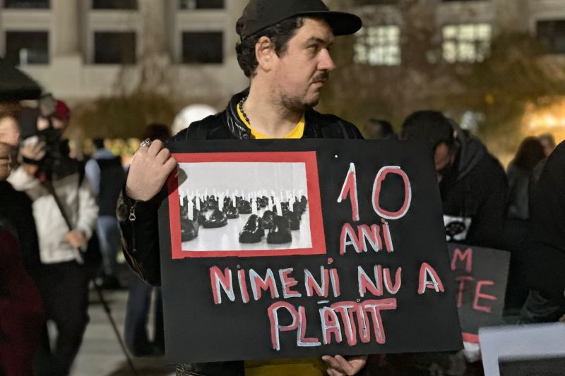 „Am plâns peste program și au dat amendă” – o participantă la comemorarea Colectiv, unde jandarmii au dat amendă pentru depășirea timpului