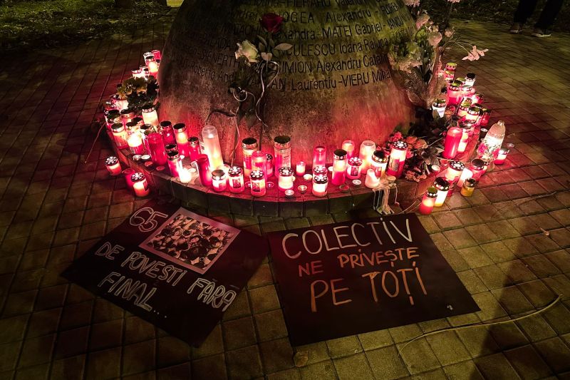 Un supraviețuitor de la Colectiv și tatăl uneia dintre victime, mesaje după amenda Jandarmeriei de la comemorare