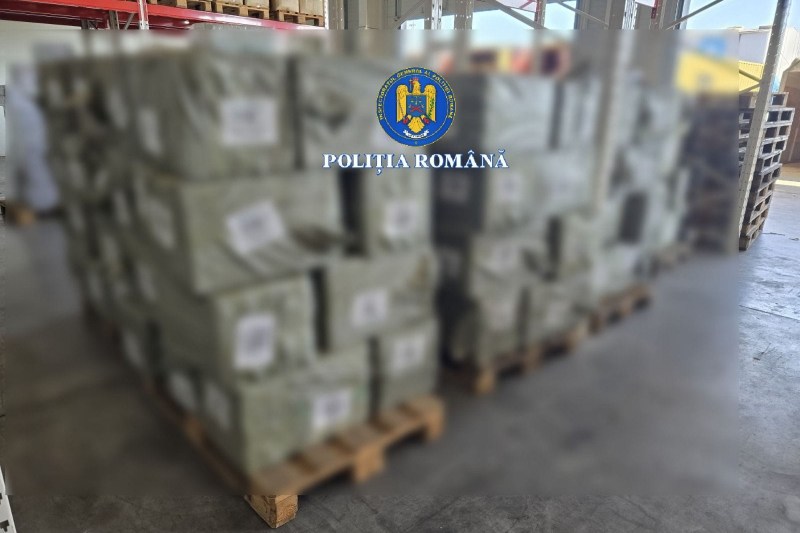 Un miliard de euro în bancnote falsificate, capturat în portul Constanța. Ancheta a fost coordonată de Europol