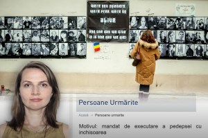 Sus: fotografiile victimelor tragediei din clubul Colectiv. Jos, Antonina Radu, condamnată în mai 2022 la 8 ani și 8 luni închisoare în dosarul Colectiv 1. Fotografie principală: Inquam Photos / Ovidiu Micsik