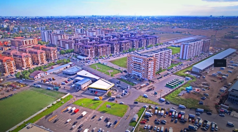 EXCLUSIV FOTO Un mega-proiect imobiliar apare la marginea Bucureştiului
