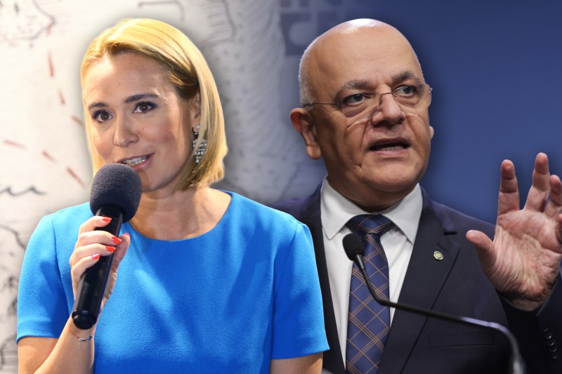 Andreea Esca și Raed Arafat. Foto: Inquam Photos