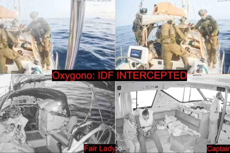 VIDEO Forțele israeliene au interceptat 39 de vase din flota cu ajutoare pentru Gaza / O barcă a ajuns în apele teritoriale ale enclavei palestiniene