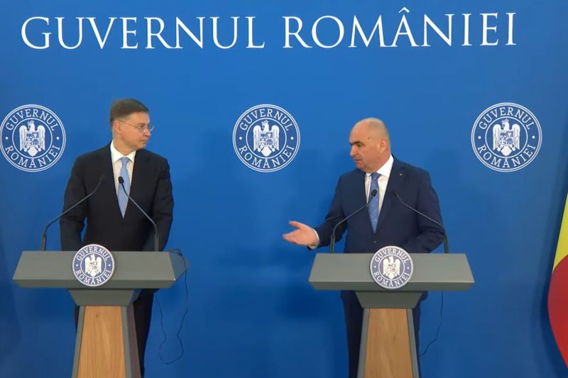 „Ne îngrijorează”. Avertismentul unui comisar european venit la București pentru a discuta cu Ilie Bolojan despre problema deficitului / Cum a replicat premierul