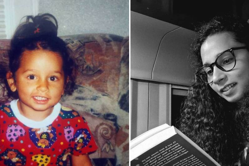 Lavinia Stan a fost pusă în fața unei decizii grele când avea 8 ani. Însă, cu lacrimi în ochi, a răspuns răspicat: „Nu vreau să merg la familia biologică!”. FOTO: Arhiva personală