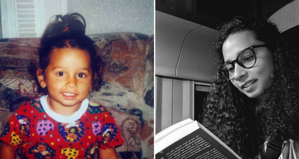 Lavinia Stan a fost pusă în fața unei decizii grele când avea 8 ani. Însă, cu lacrimi în ochi, a răspuns răspicat: „Nu vreau să merg la familia biologică!”. FOTO: Arhiva personală