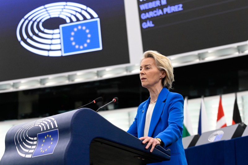 Europa „trebuie să răspundă la războiul hibrid” purtat de Rusia. Apel al Ursulei von der Leyen în plenul Parlamentului European
