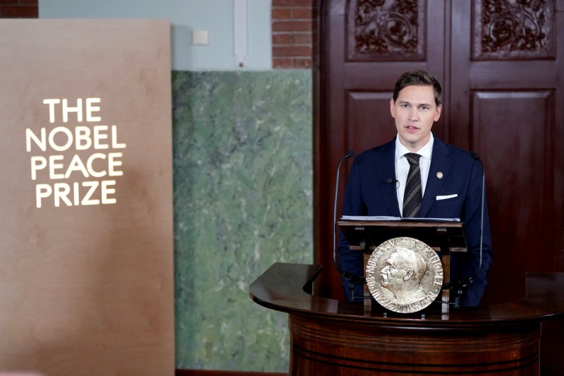 VIDEO Ce s-a întâmplat la Institutul Nobel cu 5 minute înainte de anunțarea Premiului pentru Pace. „Alo, vorbesc cu Maria Corina Machado?”