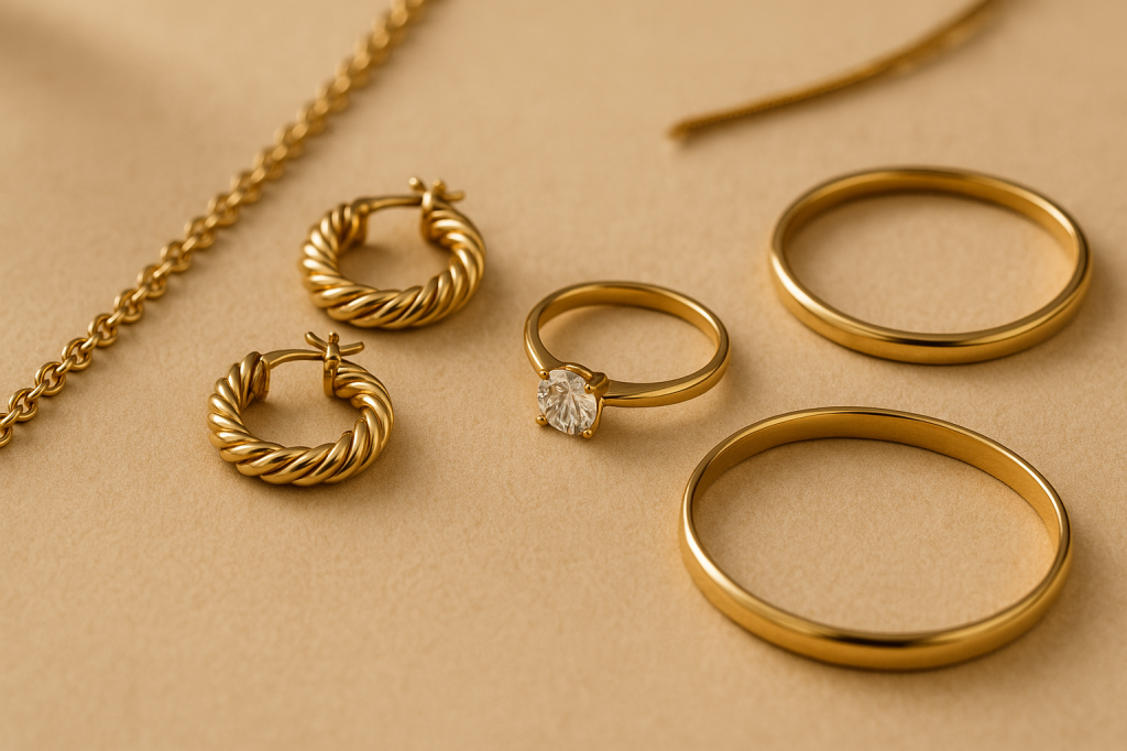 Bijuteriile din aur – simbol al eleganței rafinate