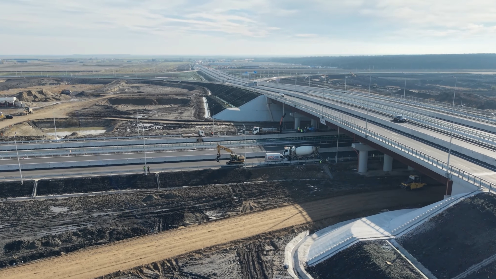 Circulația pe A7 București-Focșani se deschide oficial