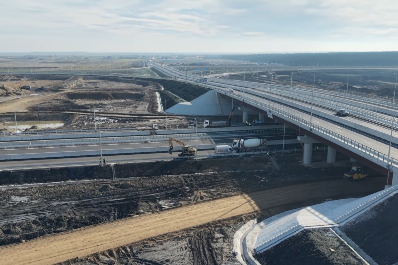 VIDEO „Prima legătură pe autostradă între două regiuni istorice ale României”. S-a deschis circulația pe bucata lipsă de autostradă de la București la Focșani