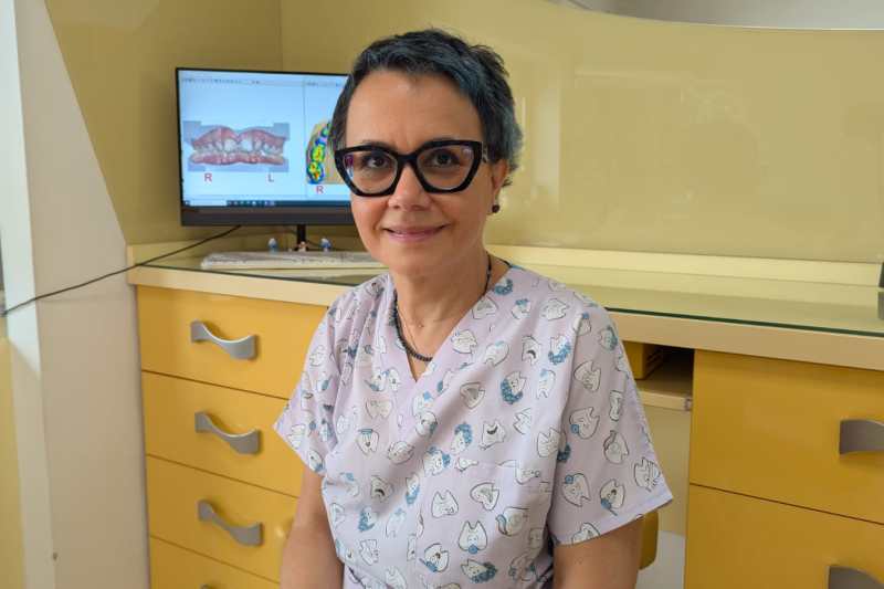 Arina Vinereanu, medic primar stomatolog și președintele Asociației Naționale de Stomatologie Pediatrică. Foto: arhiva personală