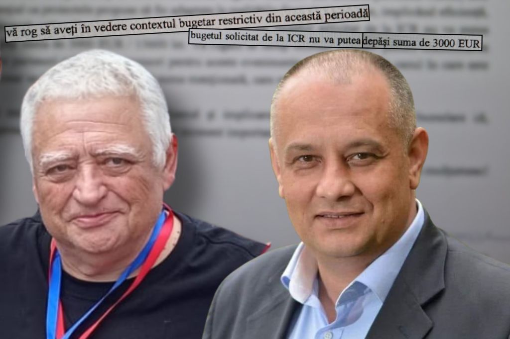 Scriitorul Cătălin Bordeianu și deputatul Ștefan Alexandru Băișanu