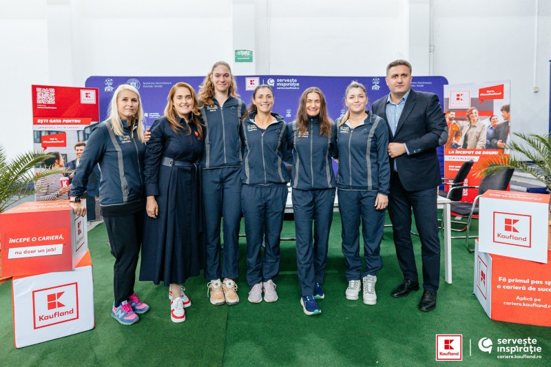 Kaufland România se alătură Federației Române de Tenis și lansează „Servește Inspirație” – o platformă care conectează cariera, sportul și performanța