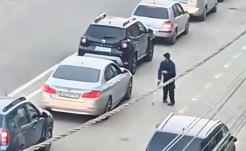Imagini cu cerșetor din Brașov stârnesc reacții