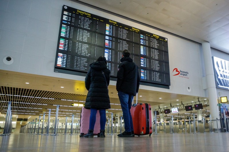 Aeroportul din Bruxelles anulează peste 100 de zboruri programate pentru miercuri din cauza unei greve la nivel național