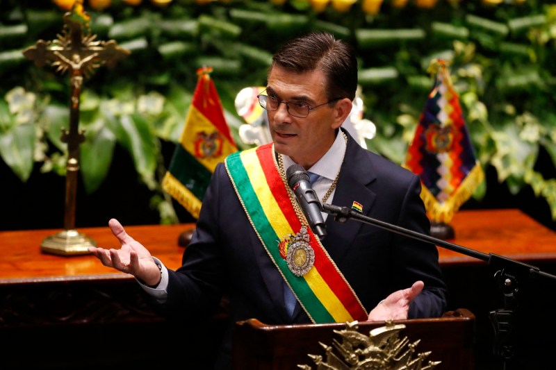 Promisiunea noului președinte al Boliviei după 20 de ani de guvernare socialistă