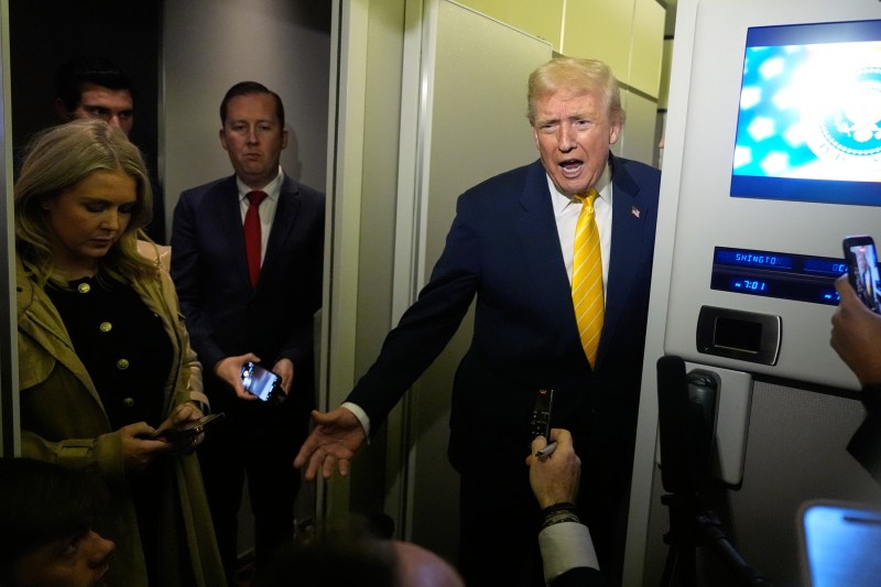 VIDEO Reacție de la Casa Albă după ce Trump i-a spus unei jurnaliste „taci, purcico”, la bordul Air Force One