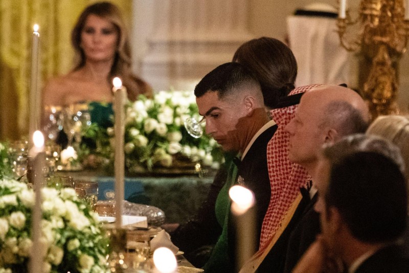 FOTO Elon Musk, Tim Cook, dar și Cristiano Ronaldo, la dineul lui Trump de la Casa Albă, în cinstea prinţului moştenitor al Arabiei Saudite
