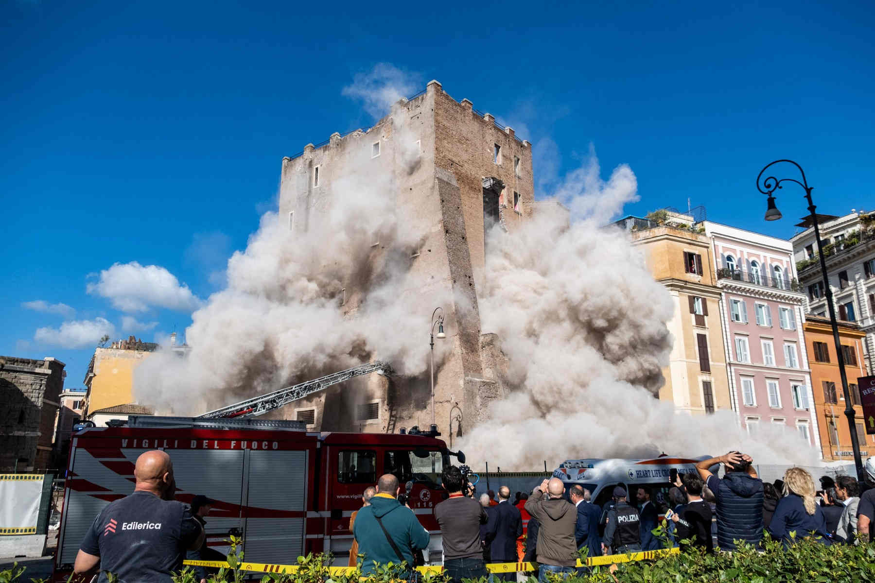 Moartea lui Octav Stroici la Torre dei Conti din Roma