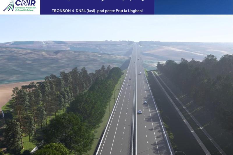 România va construi, practic, primii kilometri de autostradă din Republica Moldova. Ultimul tronson al Autostrăzii Unirii a fost scos la licitație