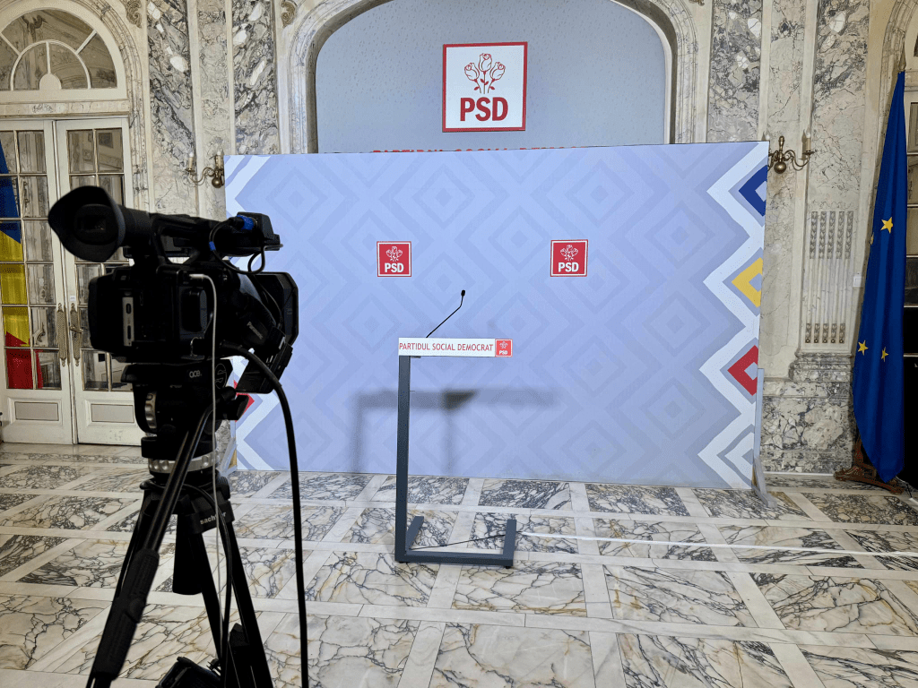 Sediul PSD din Kiseleff. Foto: Rebecca Popescu / Hotnews