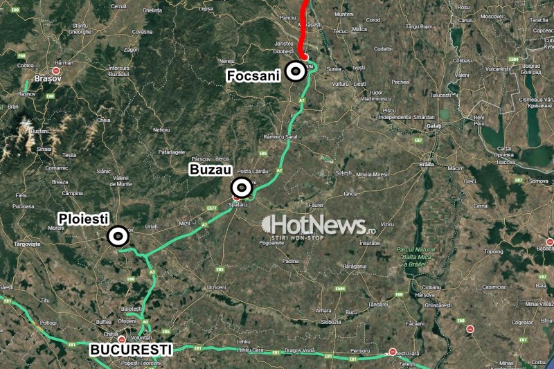 VIDEO Pe autostradă de la București la Adjud. Azi se deschid încă 50 de km din Autostrada Moldovei