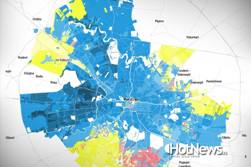 INTERACTIV Primarul Capitalei – Poți vedea pe hartă cum au votat cartierul și secția ta. Zonele cu surprize, unde au performat Ciucu, Băluță, Alexandrescu, Drulă sau Ciceală