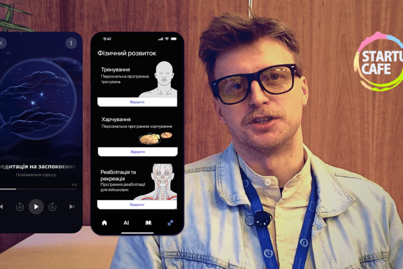 VIDEO. Startup în vreme de război. Acest antreprenor ucrainean a creat o aplicație de reabilitare a soldaților răniți. Ce plan de pace își dorește